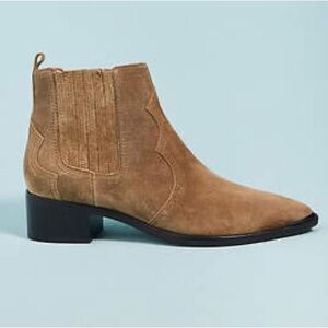 Marc Fisher Yohani Suede Ankle Booties – Size 6.5